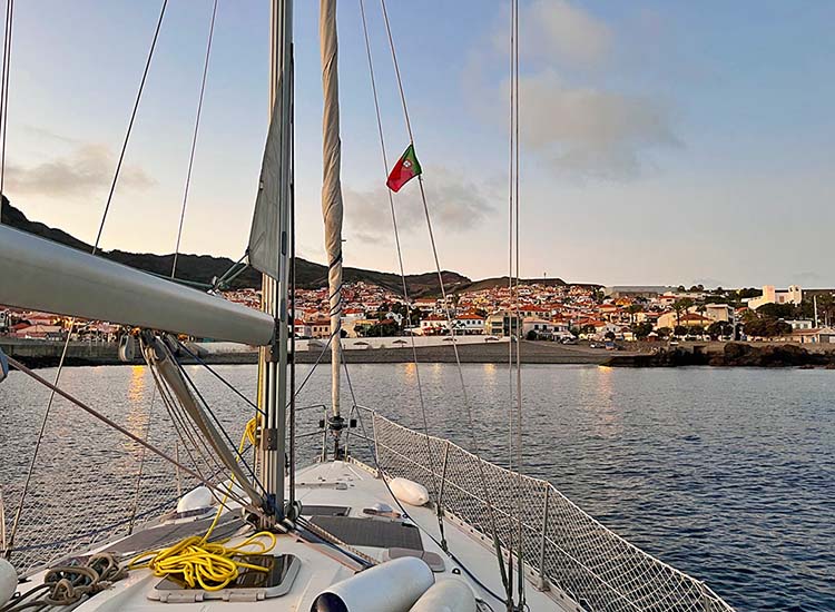 Madeira Canary Leaving Porto Santo