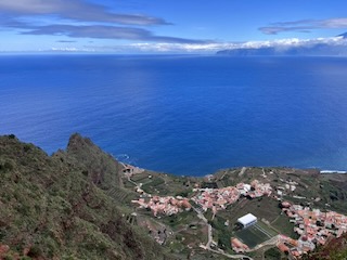 Agulo from Mirador de Abrante. Day 24/44 * 18 November 2022