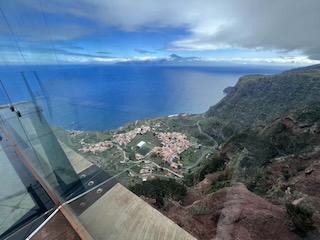 Agulo and Mt. Teide from Mirador de Abrante. Day 24/44 * 18 November 2022