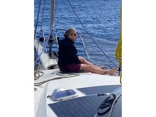 Relaxing on deck. Day 25/44 * 19 November 2022