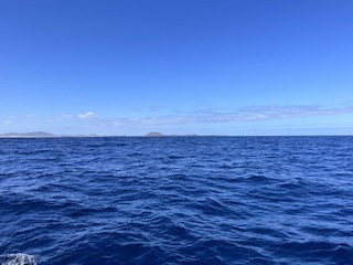 <i class='fa fa-star' aria-hidden='true' style='color: #ffbb2a'></i> Passing Corralejo and Isla las Lobos, the northern tip of Fuerteventura. Day 36/44 * 30 November 2022