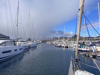 Leaving Puerto Calero. Day 38/44 * 2 December 2022