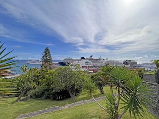 Cruise ships, Santa Catarina Park. Day 14/44 * 8 November 2022