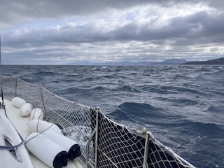 Crossing Gibraltar Strait. Day 44/44 * 8 December 2022