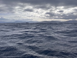 Crossing Gibraltar Strait. Day 44 of 44 * 8 December 2022