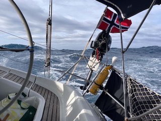 Crossing Gibraltar Strait. Day 44 of 44 * 8 December 2022