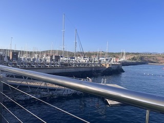 View from La Punta Yacht Club, Pasito Blanco. Day 31/44 * 25 November 2022