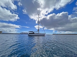 Tealie in Marina Porto Santo. Day 9/44 * 3 November 2022