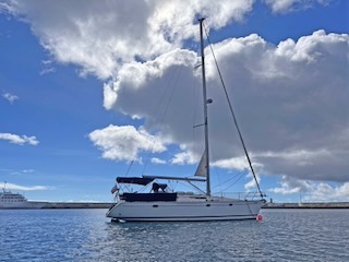 Tealie in Marina Porto Santo. Day 9/44 * 3 November 2022