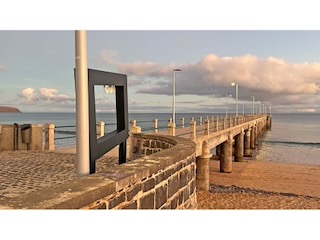 Tourist frame between Praia do Penedo and Praia do Fontinha. Day 9/44 * 3 November 2022