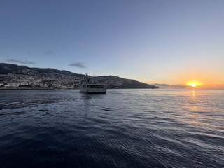 Military ship, Funchal Bay. Day 15/44 * 9 November 2022